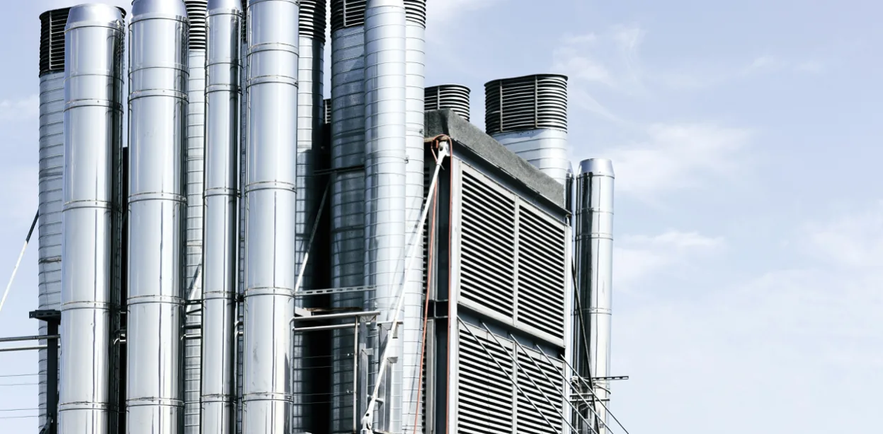 Niederspannungshauptverteilung in einem Industrieobjekt